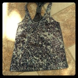 Cheetah bling dressy shirt